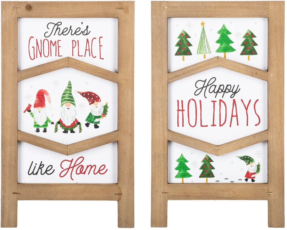 Assorted  Merry Christmas  and  Happy Holidays  Sign-1