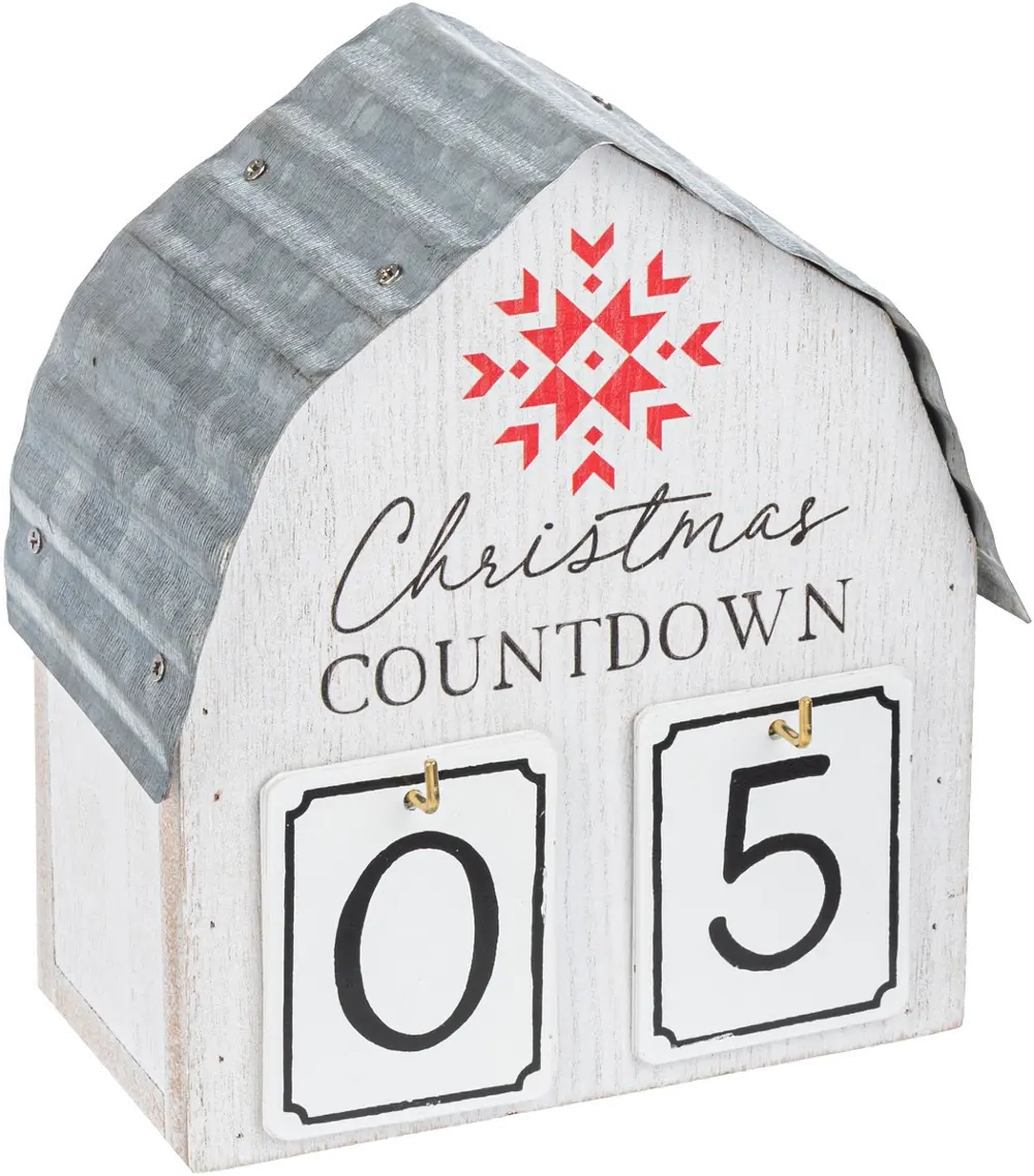 MX187727/BARN-CALEND Heartland Barn Christmas Calendar-1