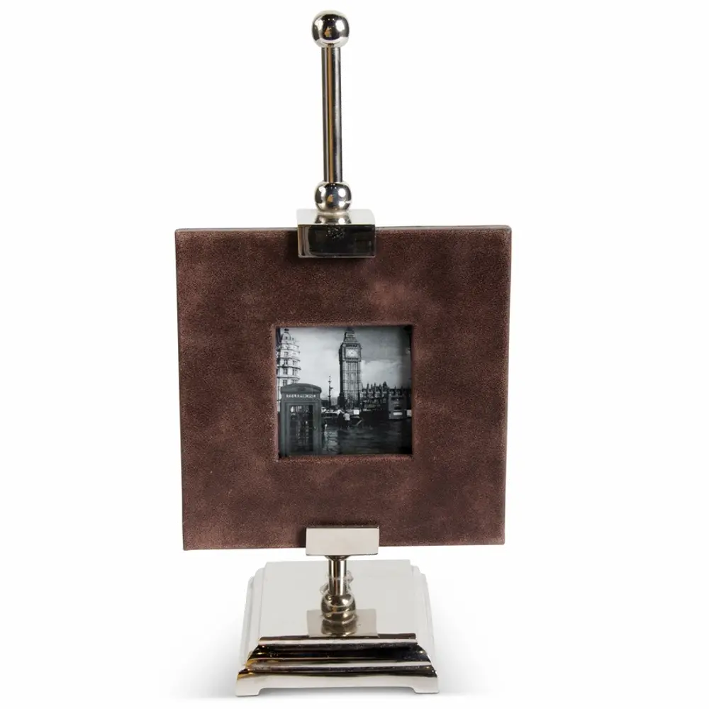 Brown Leather Photo Frame-1