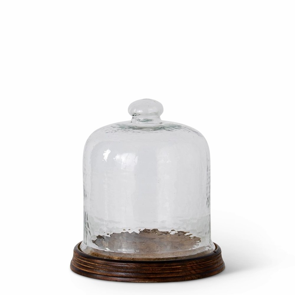 9.75" Wavy Glass Gloche