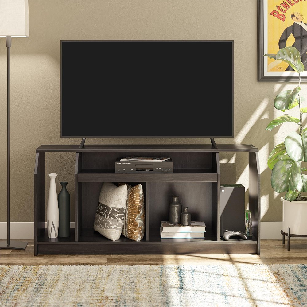 113013604 The Loft 47 Black Oak TV Stand sku 113013604