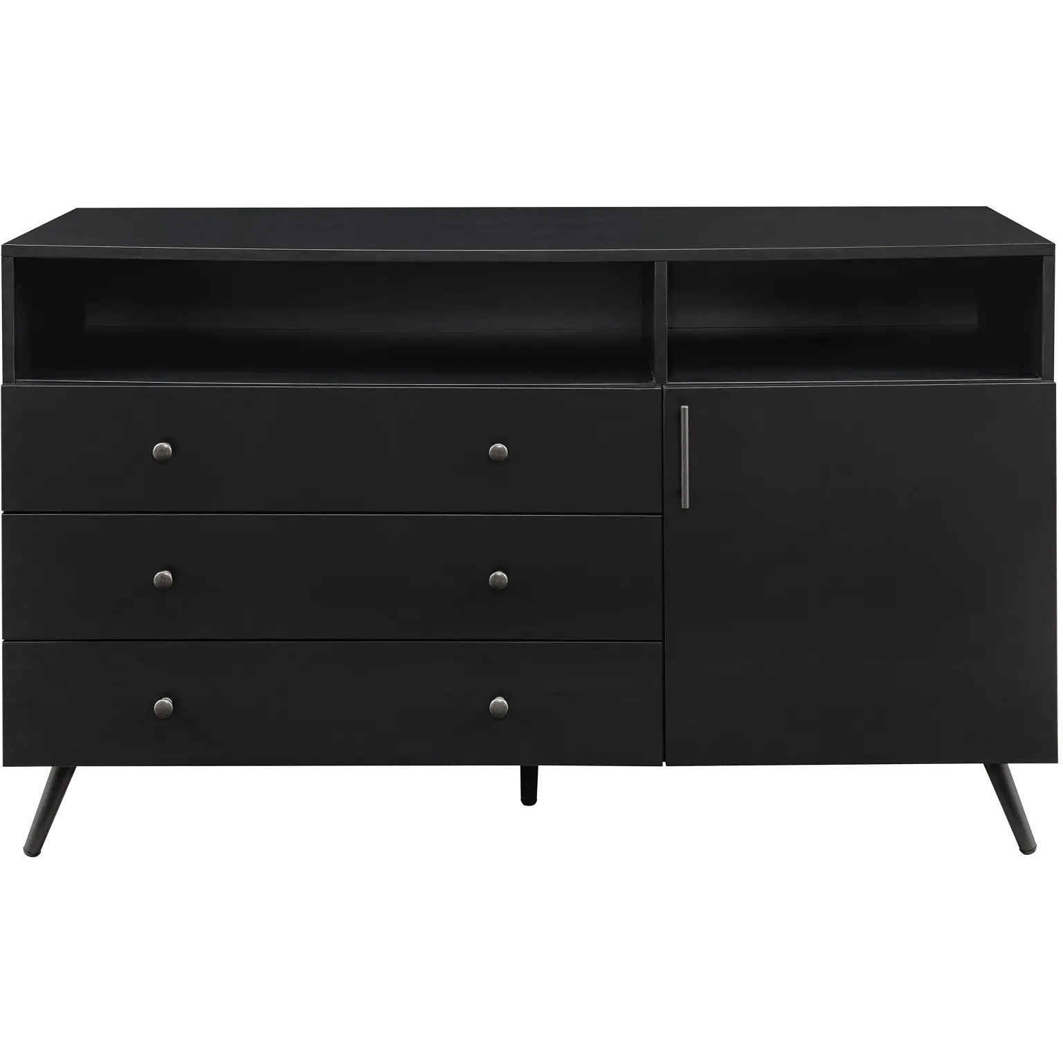 ASHBU52SB Asher Black Storage Sideboard-1
