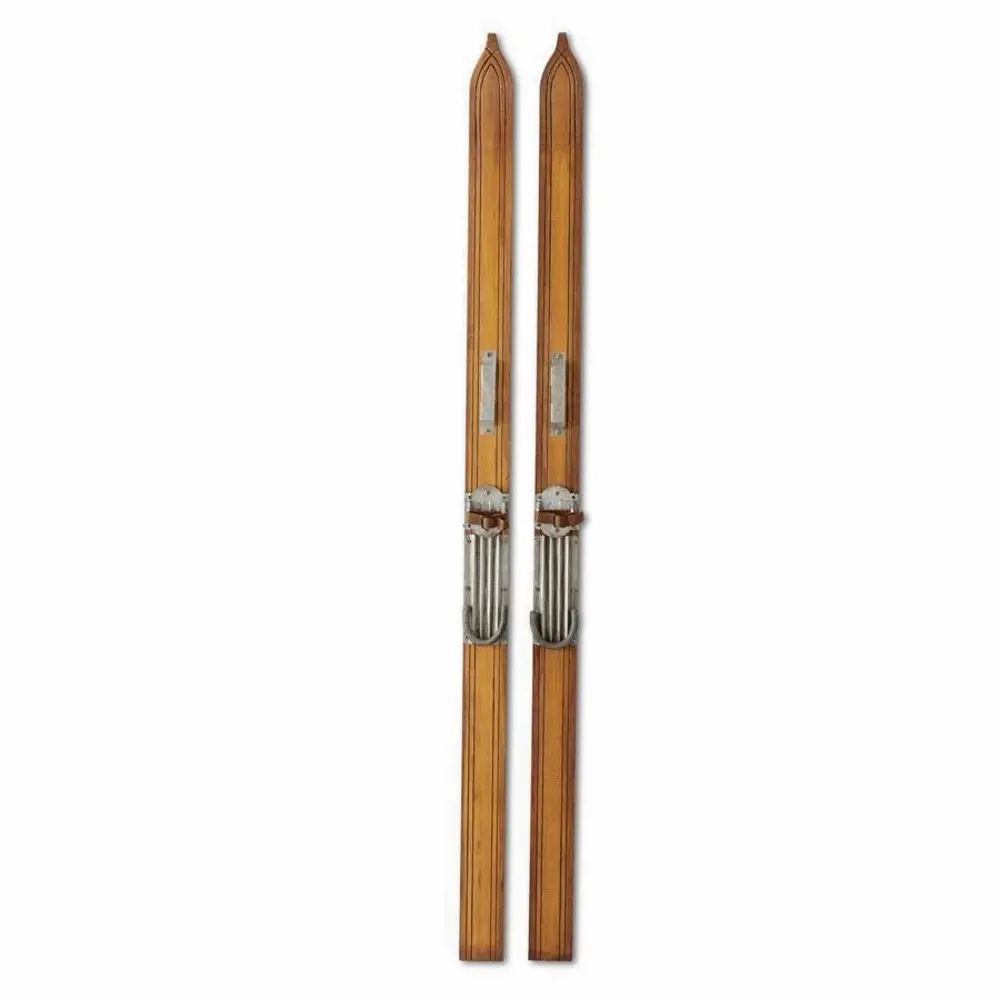 Assorted Pair Of 20 Inch Decorative Skis-1