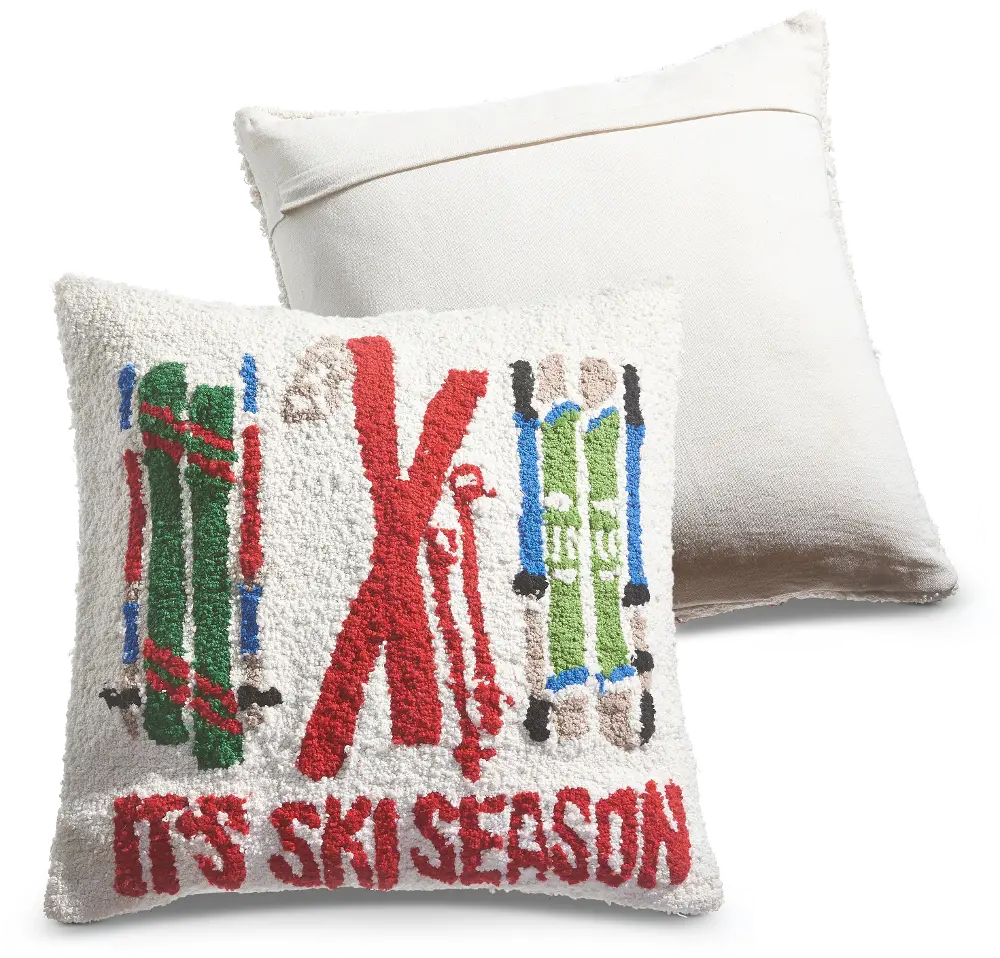 18 Inch Ski Season Pillow-1