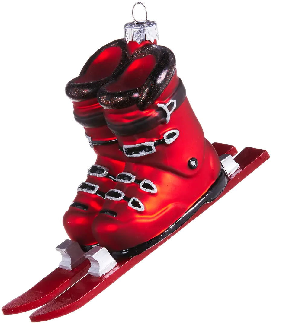 5.5 Inch Ski Boots Ornament-1