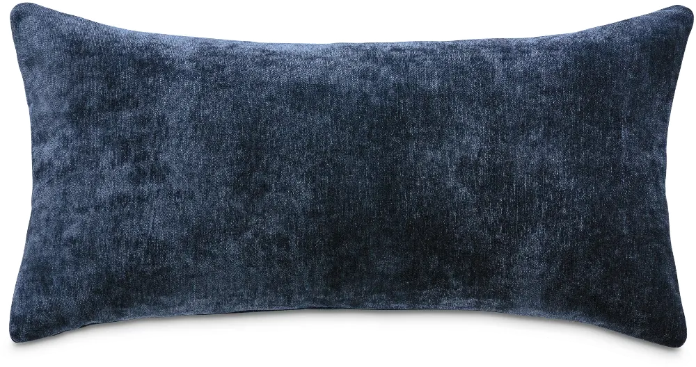 Smith Midnight Blue Oblong Throw Pillow-1