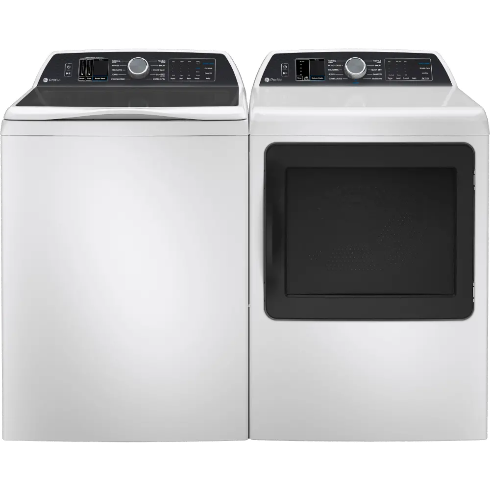Ge profile washer and dryer set ept705w rc willey