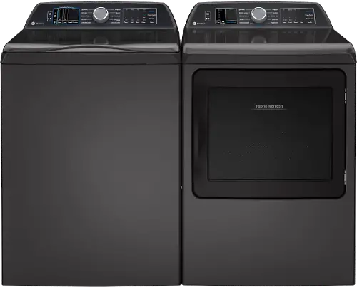 stainless steel washer and dryer set