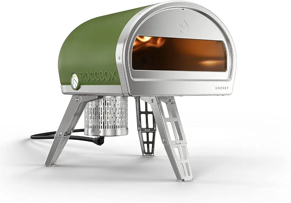 Gozney Roccbox Portable Pizza Oven - Olive Green-1