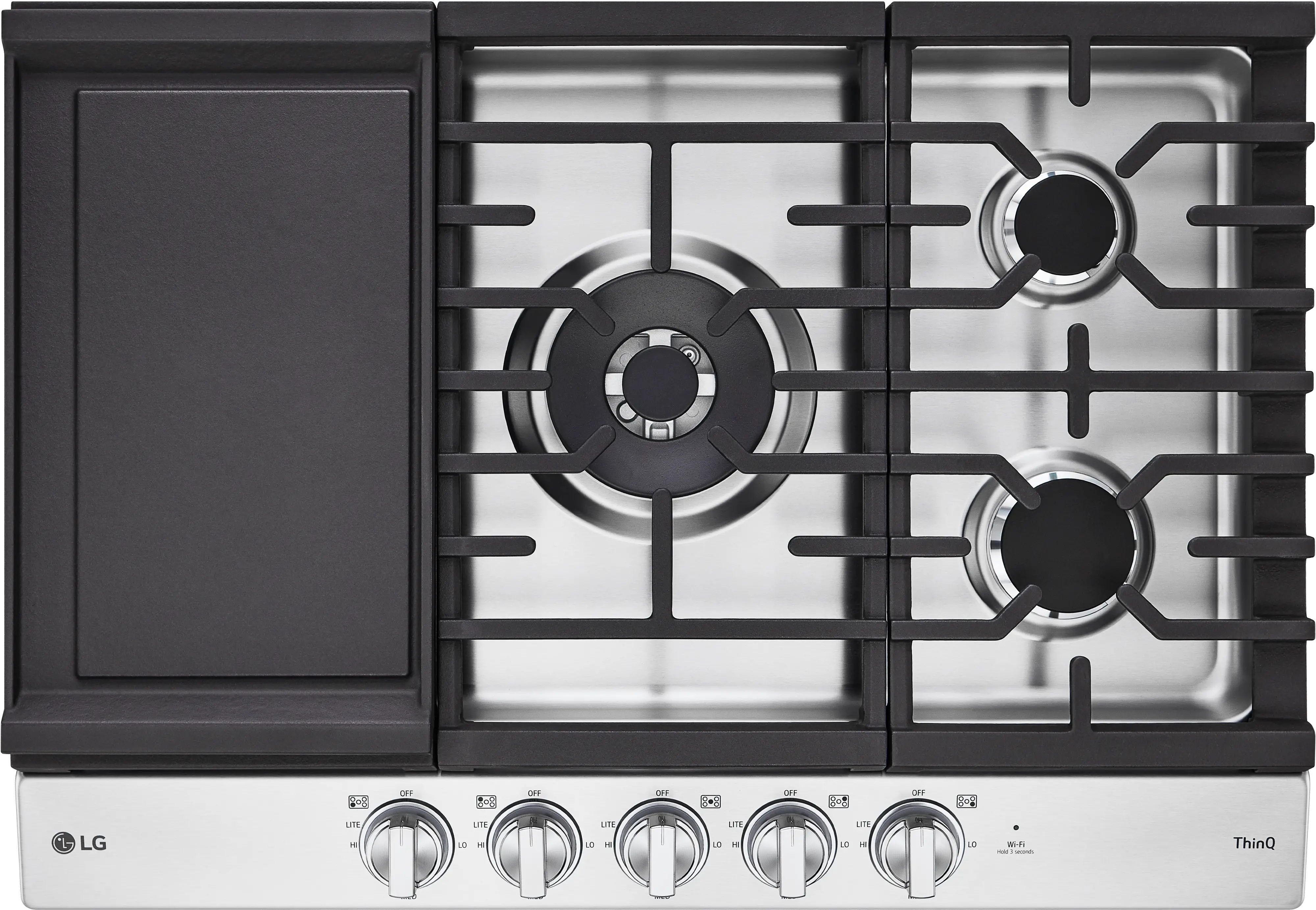 https://static.rcwilley.com/products/113033478/LG-30-Inch-Gas-Cooktop-with-Griddle---Stainless-Steel-rcwilley-image1.webp
