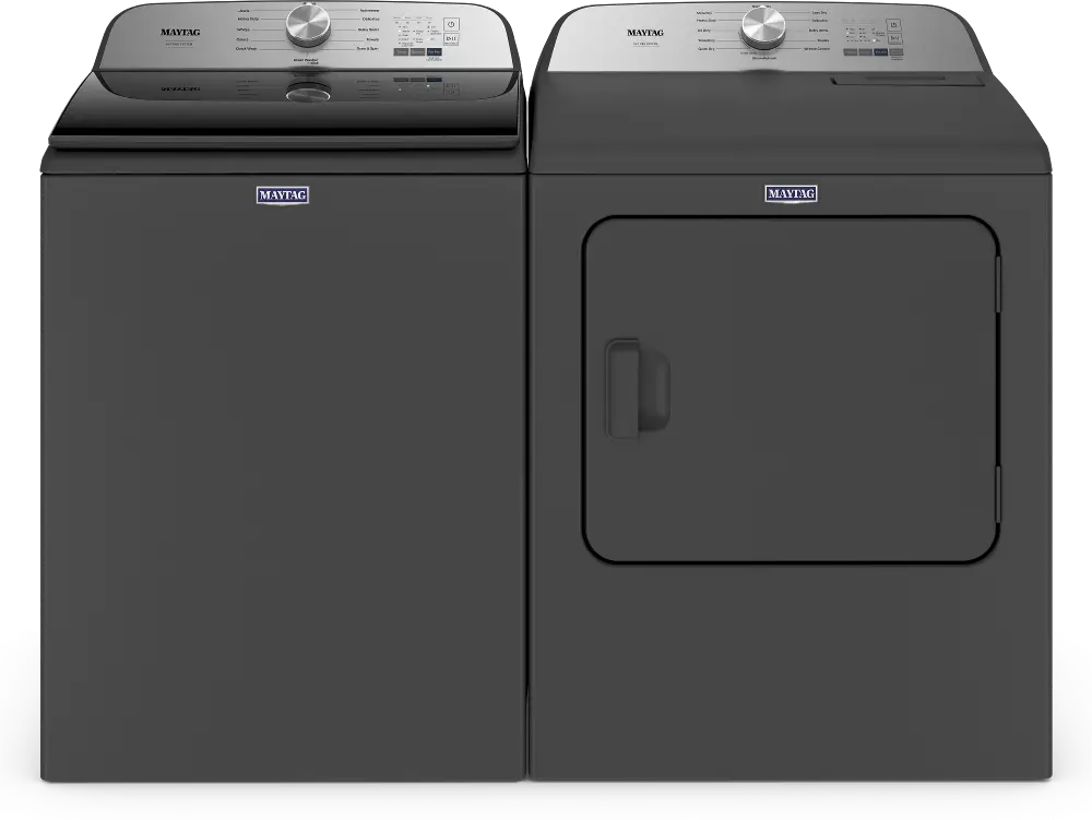 KIT Maytag Pet Pro Electric Washer and Dryer Set - Black 6500B-1