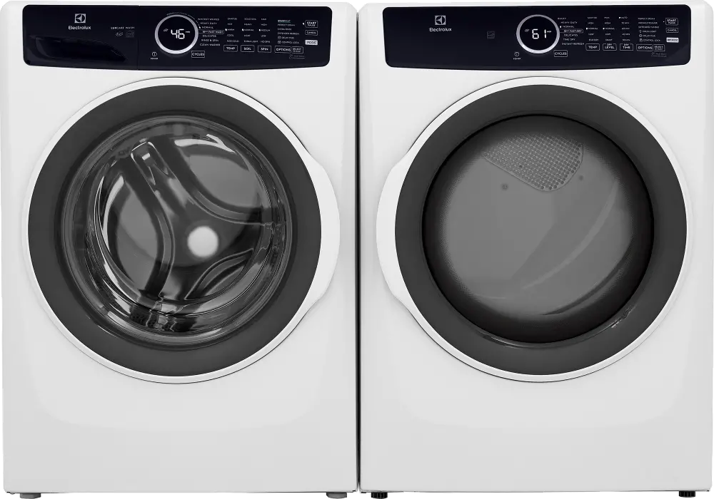 .FELX-W/W-7437-GASPR Electrolux Front Load Washer and Gas Dryer Set - White, ELF7437AW-1