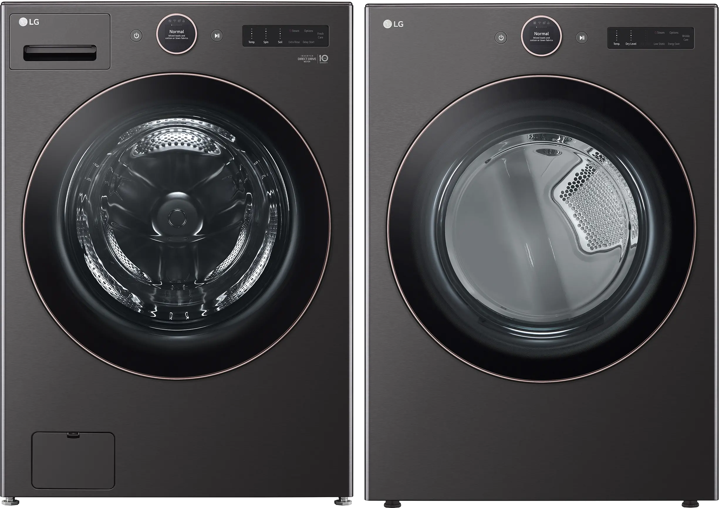 https://static.rcwilley.com/products/113034430/LG-Washer-and-Gas-Dryer-Set---Black-Steel-6500B-rcwilley-image1.webp