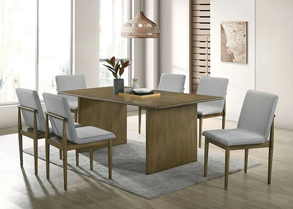 Sofie Brown and Gray 5 Piece Dining Room Set-1