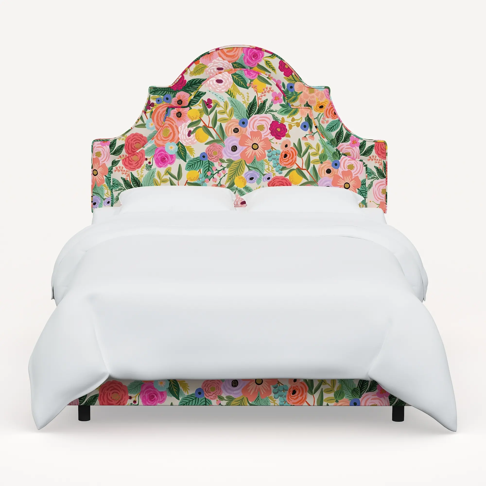 Rifle Paper Co Marion Garden Party Pink Queen Bed