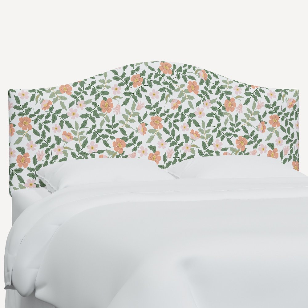 Rifle Paper Co Mayfair Primrose Blush & Cream Queen Headboard