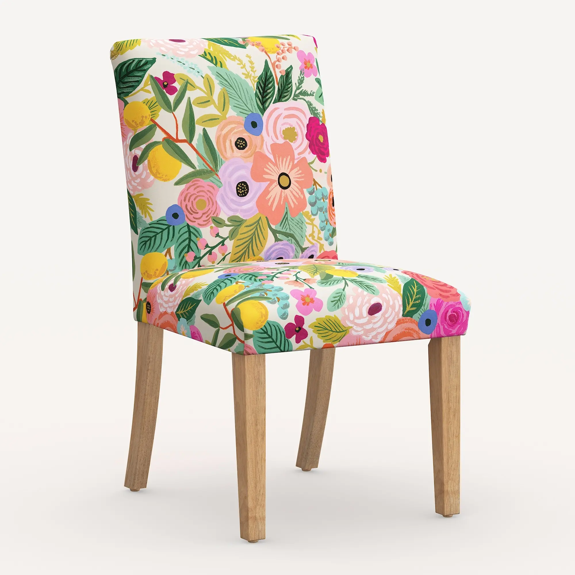 Rifle Paper Co. Lorraine Garden Party Pink Dining Chair