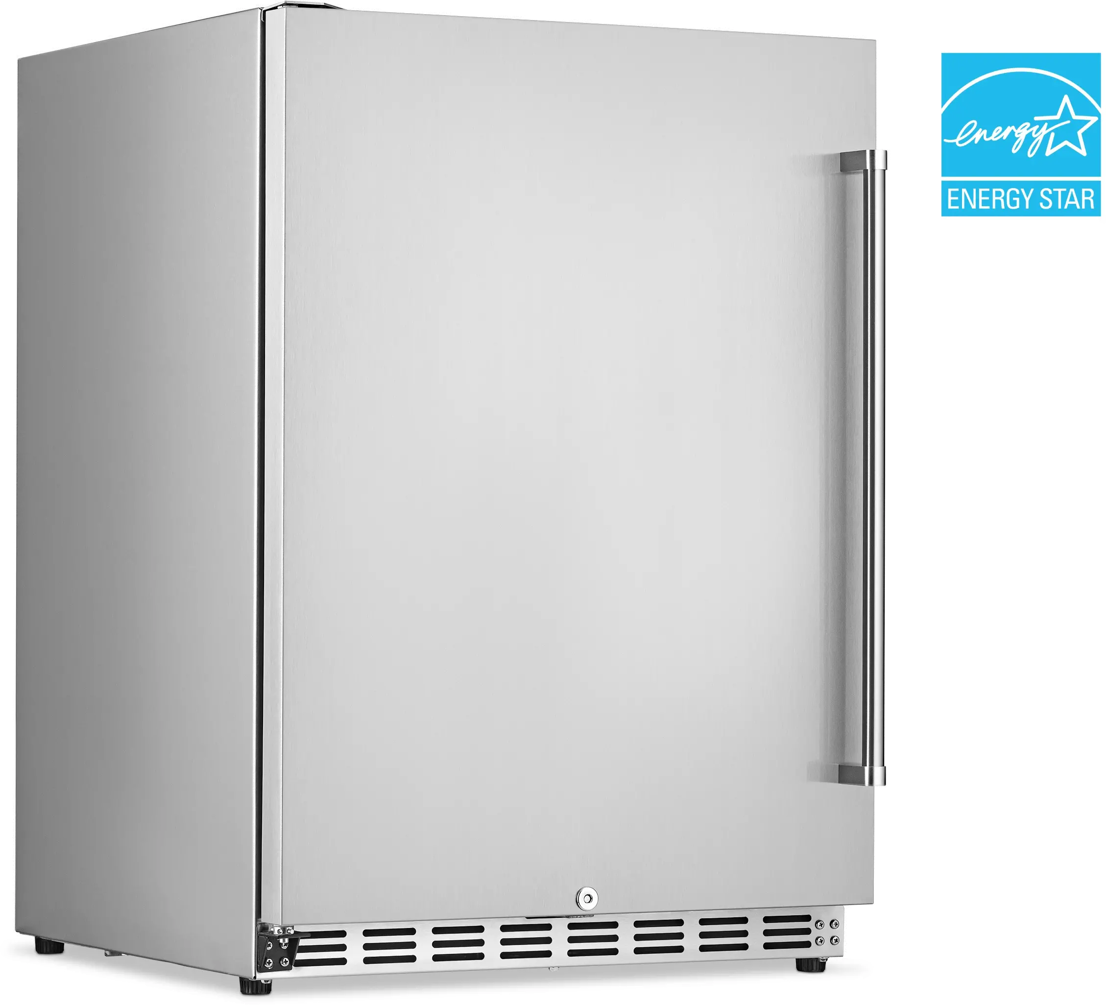 Newair 24" 5.3 cu ft Built-in Beverage Refrigerator -...