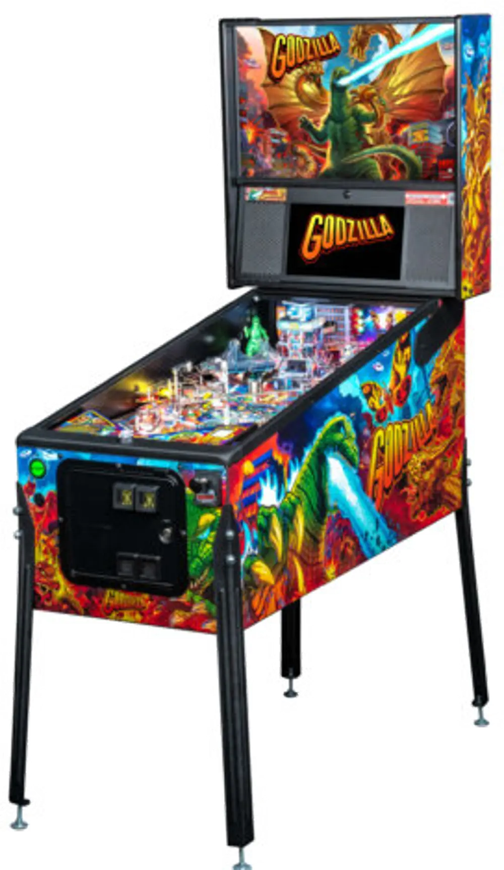 GODZILLA_PREMIUM Stern Pinball Godzilla Premium Edition Pinball Machine-1