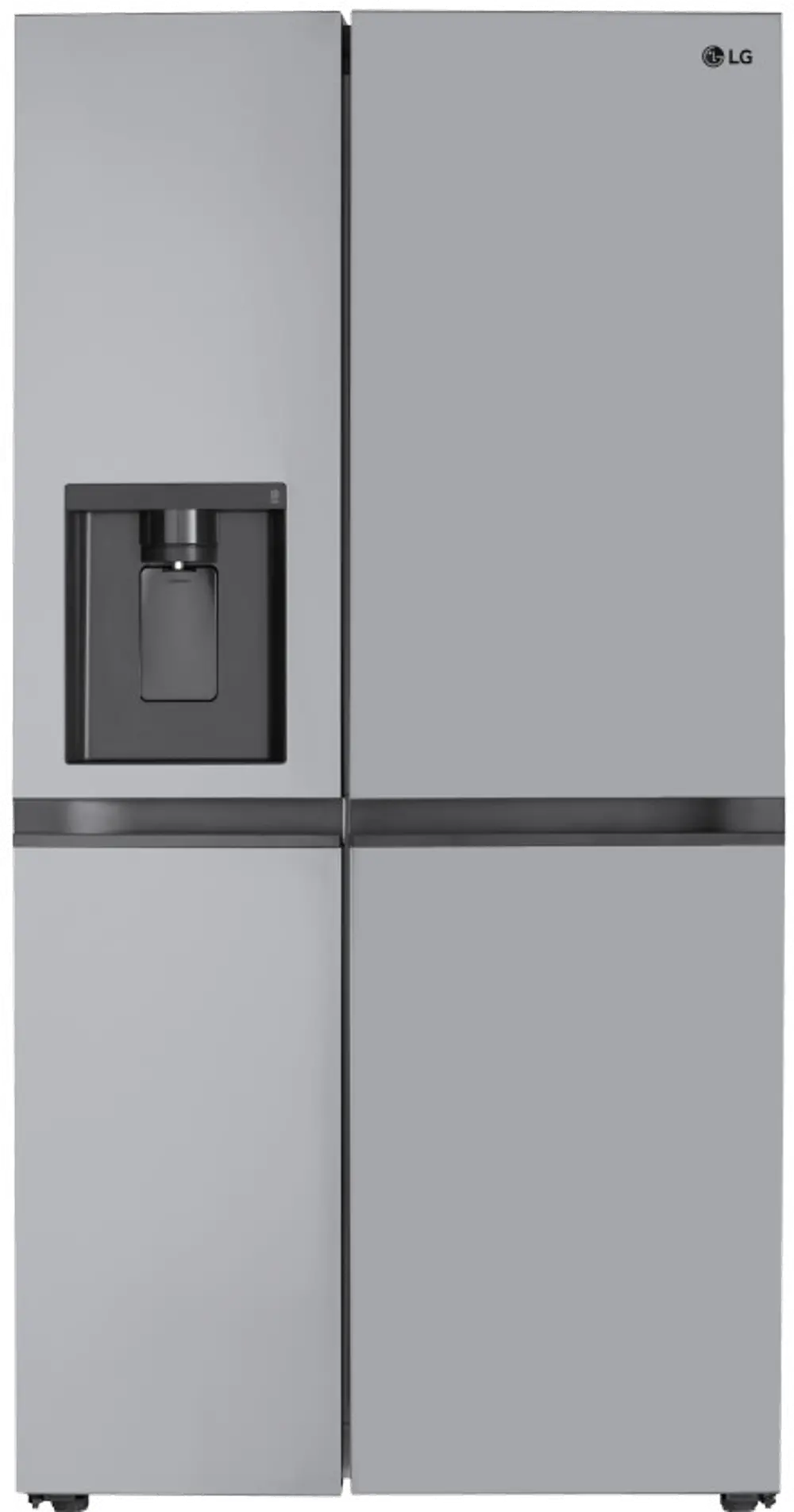 LRSWS2806S LG 27.6 cu ft Side by Side Refrigerator - Stainless Steel-1