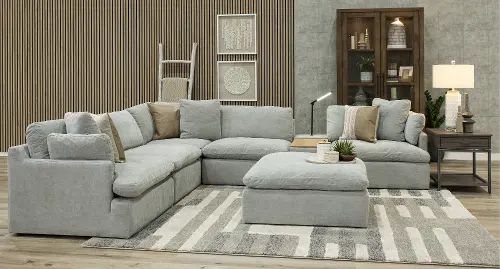 Inez Gray 6 Piece Sectional