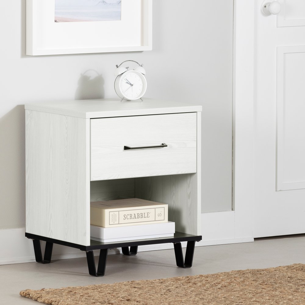 Arlen White Pine Nightstand