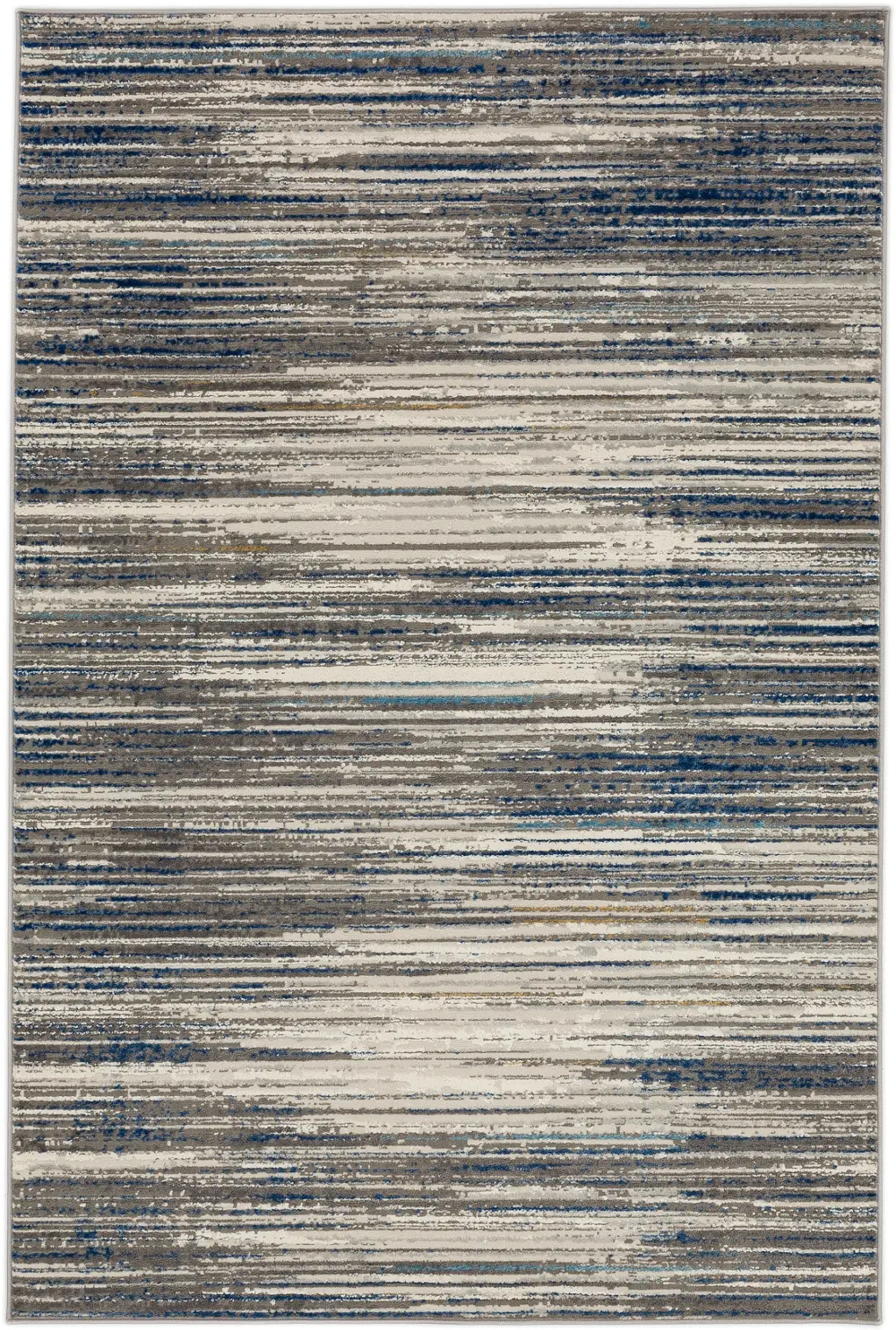 IEBER-9555/5X8-CLEO Cleo 5 x 8 Bell Place Blue Area Rug-1