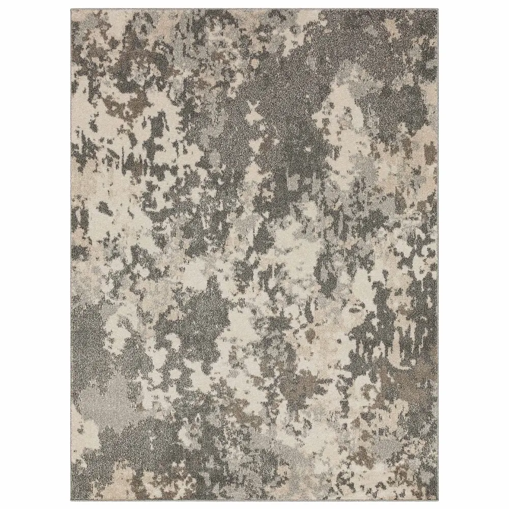 IE311-131/5X8-OSIER Whimsey 5 x 8 Osier Abstract Gray Area Rug-1