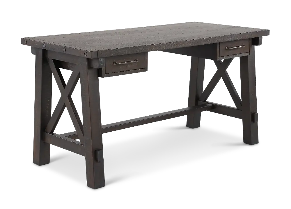 Vivian Raisin Dark Brown Writing Desk-1