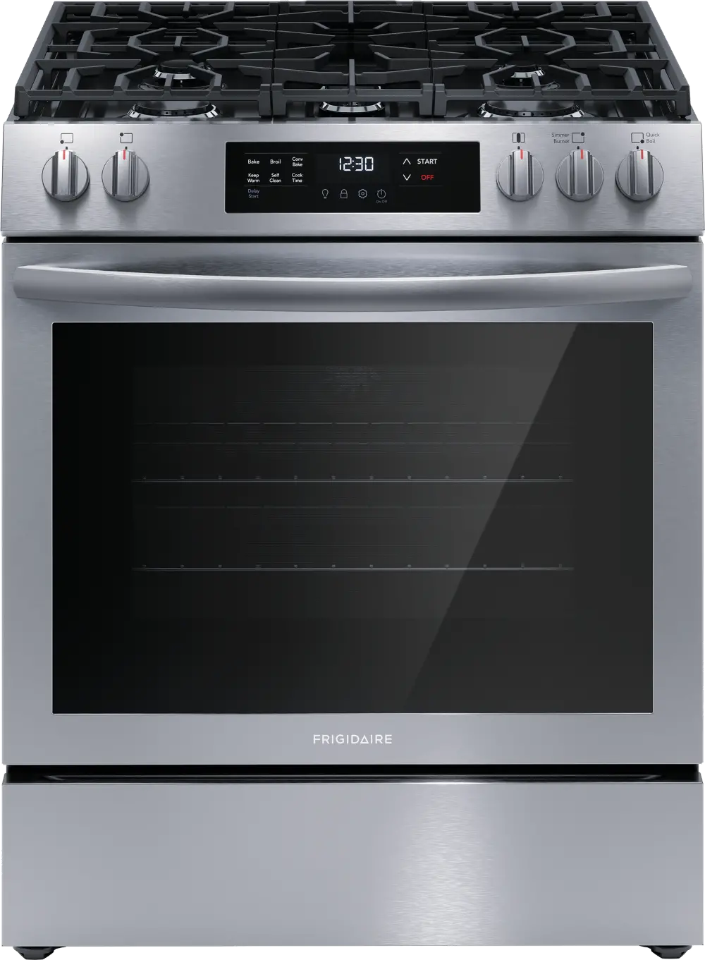 FCFG3083AS Frigidaire 5.1 cu ft Gas Range - Stainless Steel-1