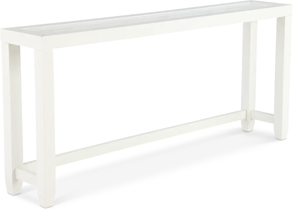 Cordero White Console Table-1