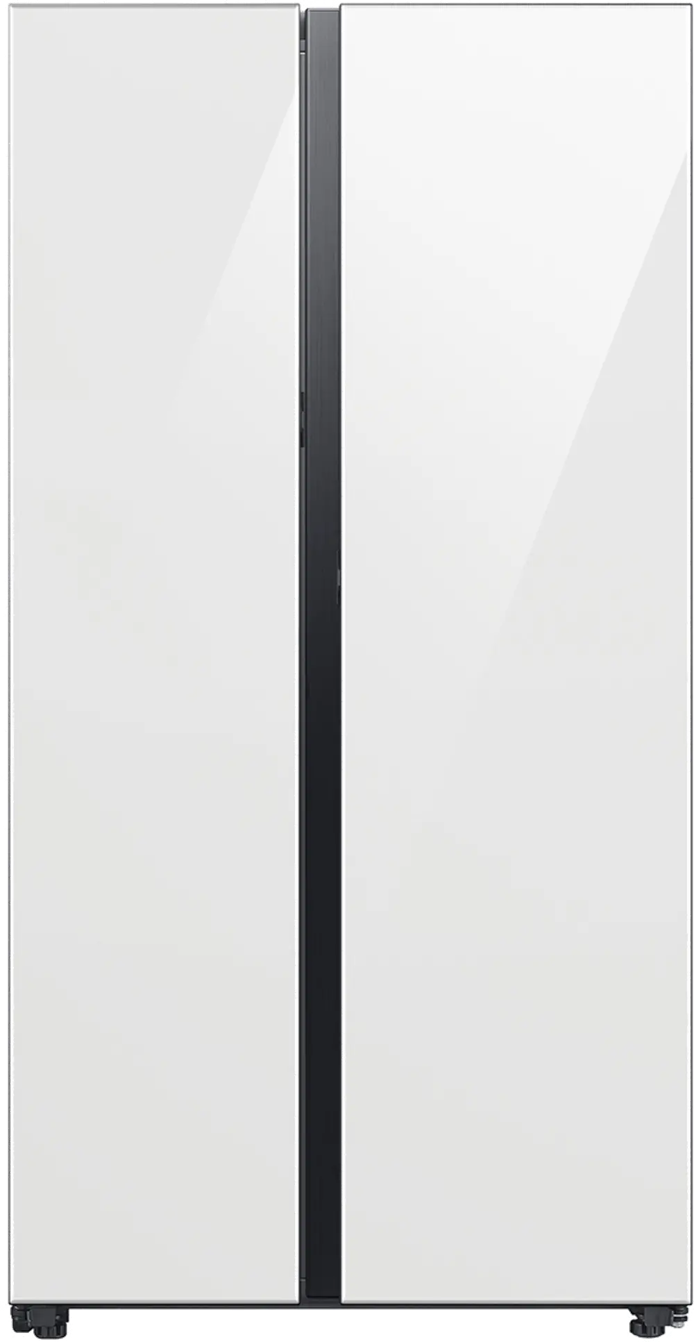 RS28CB760012 Samsung Bespoke 28 cu ft Side-By-Side Refrigerator - White Glass-1