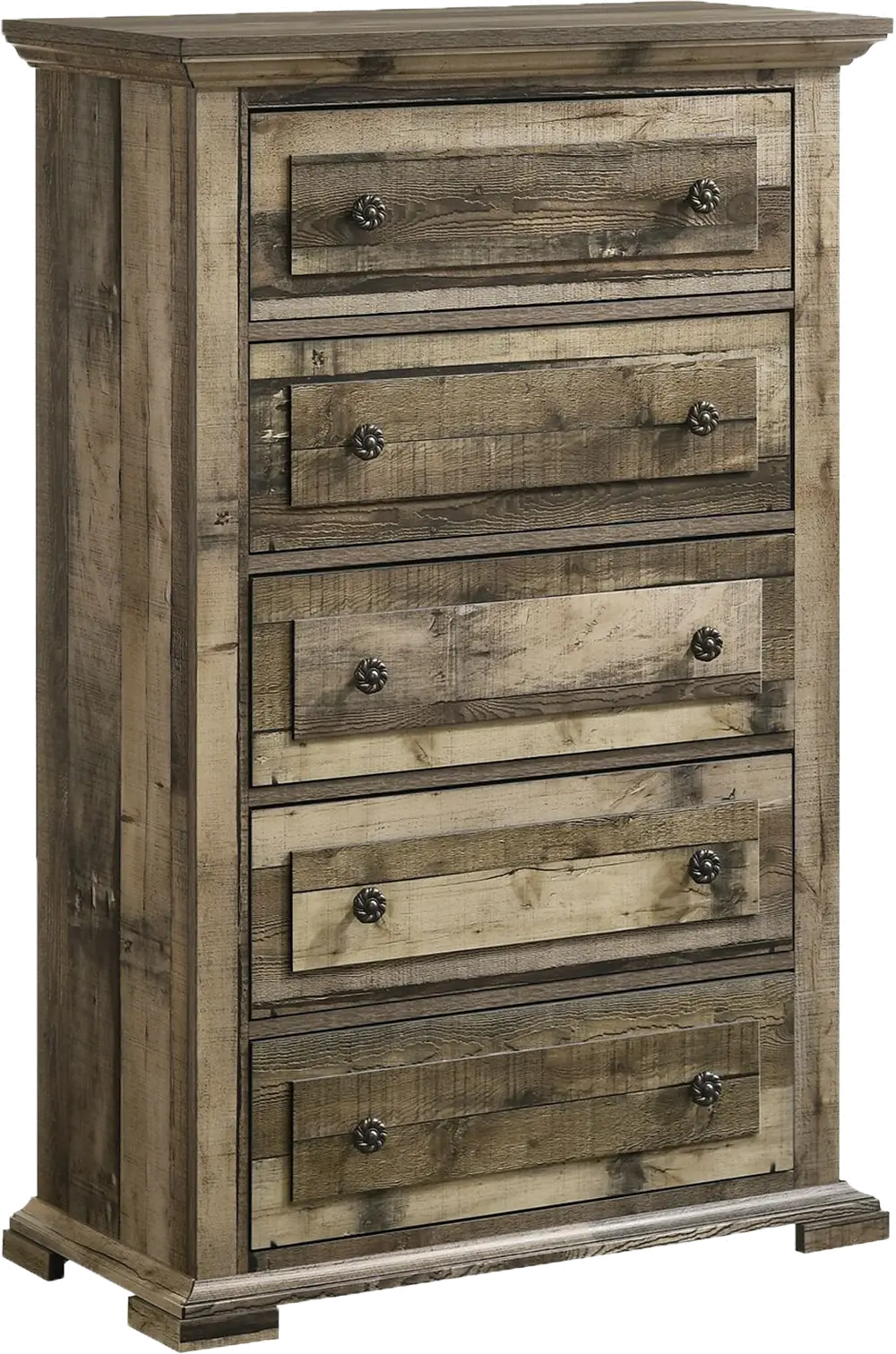 Cortez Driftwood Chest of Drawers-1