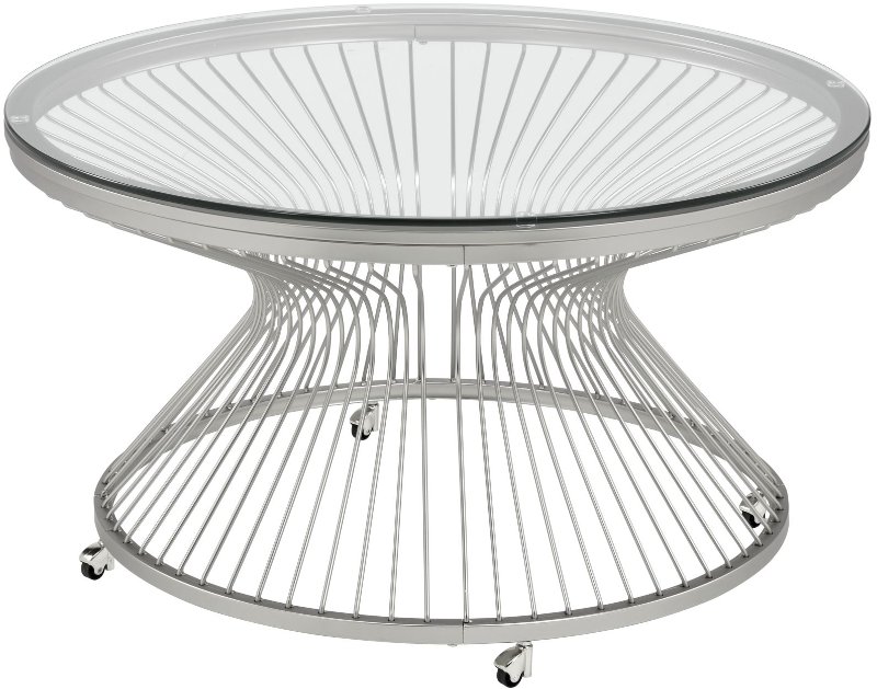 Lavinia Chrome Coffee Table