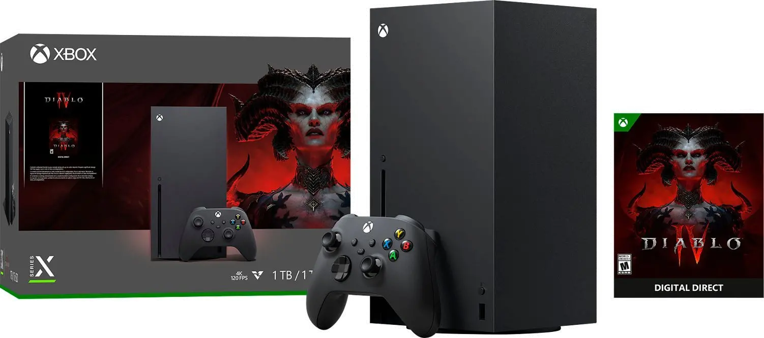 Microsoft Xbox Series X 1TB Console - Diablo IV Bundle | RC Willey