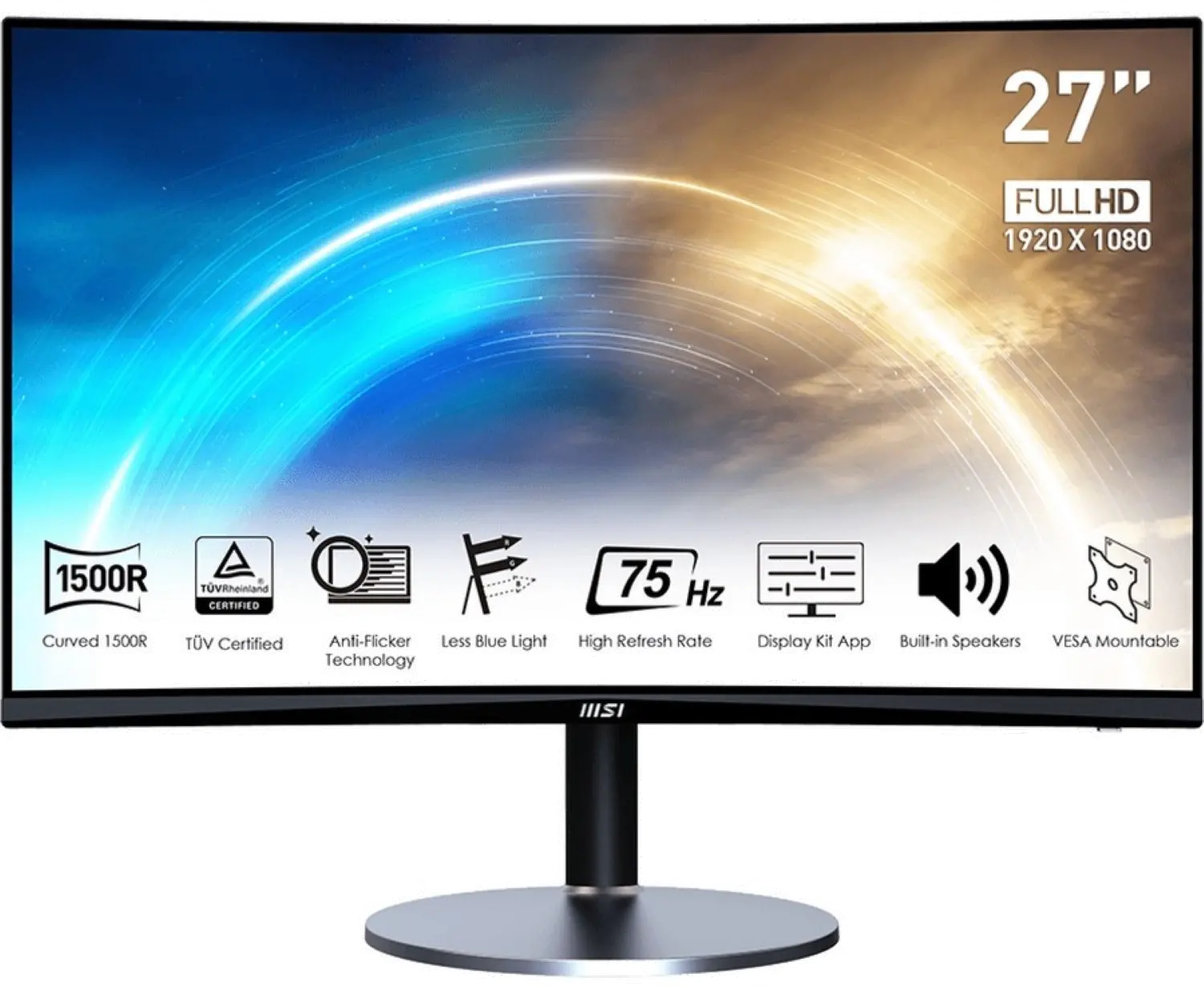 PROMP272C MSI Pro MP272C 27 LED Display Monitor sku PROMP272C