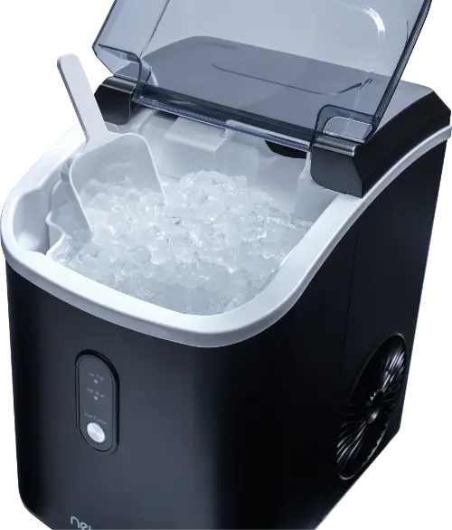 Newair Matte Black Countertop Nugget Ice Maker