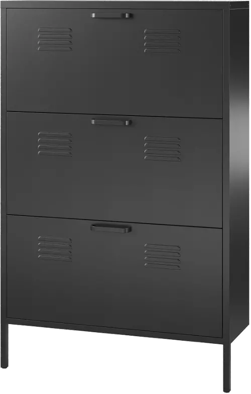 https://static.rcwilley.com/products/113248636/Evolution-Black-Metal-Shoe-Storage-Cabinet-rcwilley-image4~500.webp?r=8