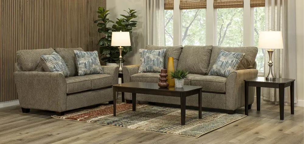 Tara Brown 7 Piece Living Room Set-1