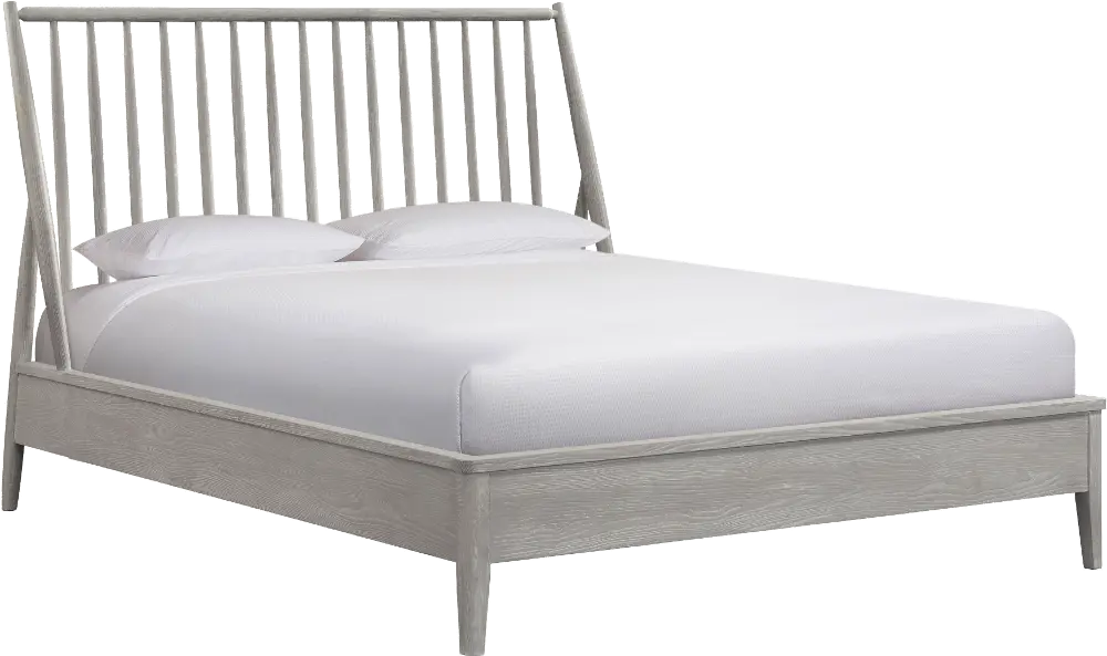 Bayside White Queen Bed-1