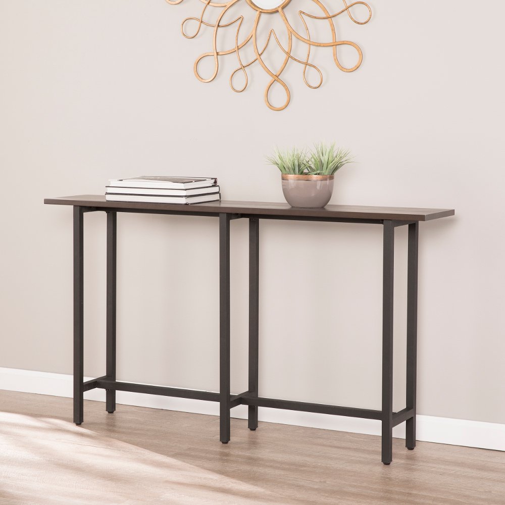 113257155 Hendry Long Narrow Console Table sku 113257155