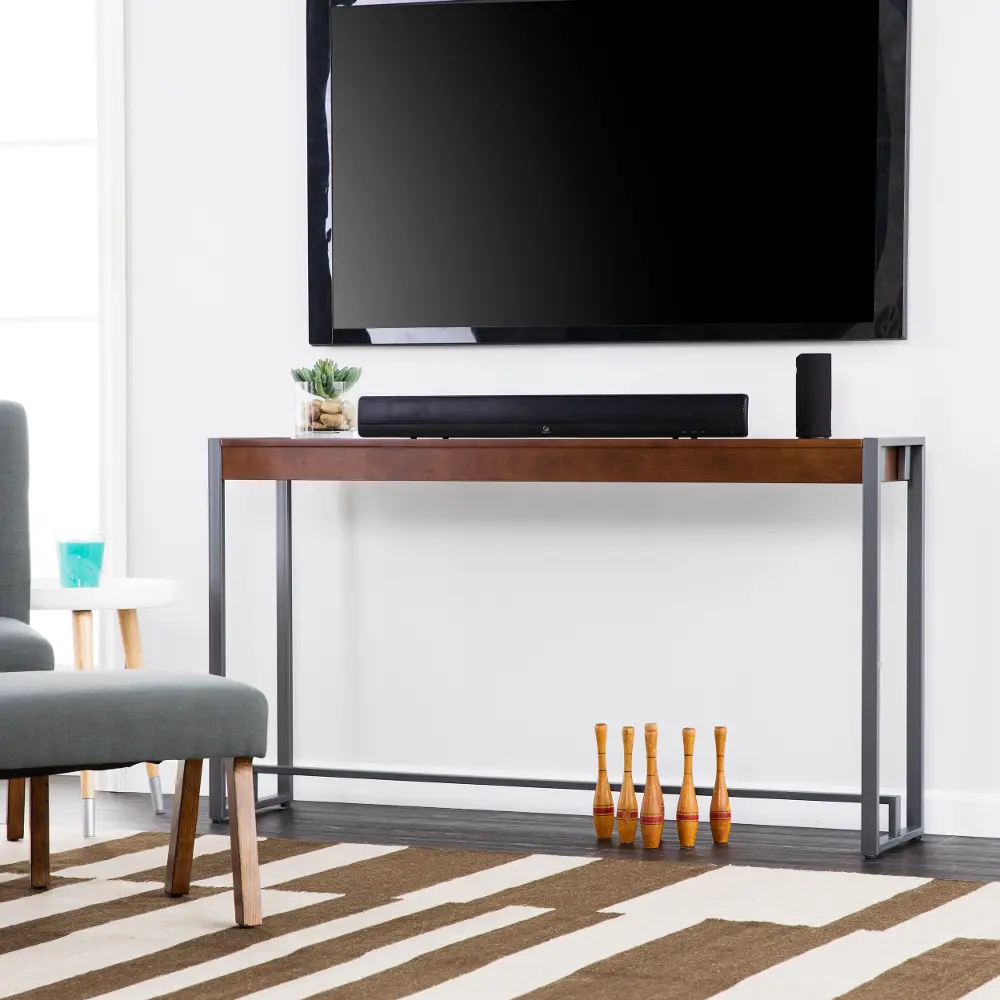 CM9912 Holly & Martin Macen Dark Tobacco Console Table-2