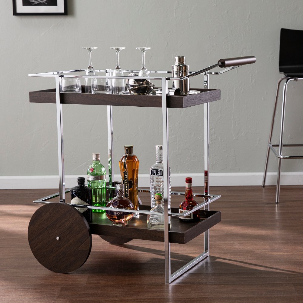 113257716 Dorben Rolling Bar Cart sku 113257716