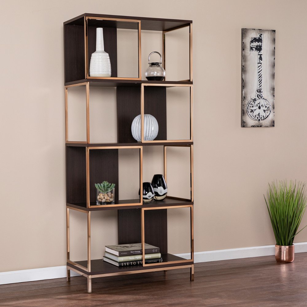 113257732 Dunleer Modern Bookcase sku 113257732