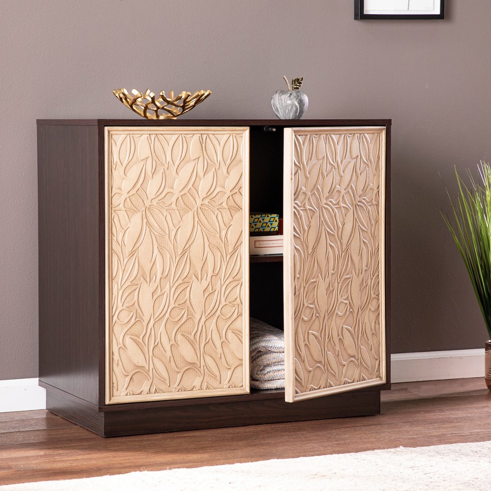 113257759 Edgevale Two-Tone Accent Cabinet sku 113257759