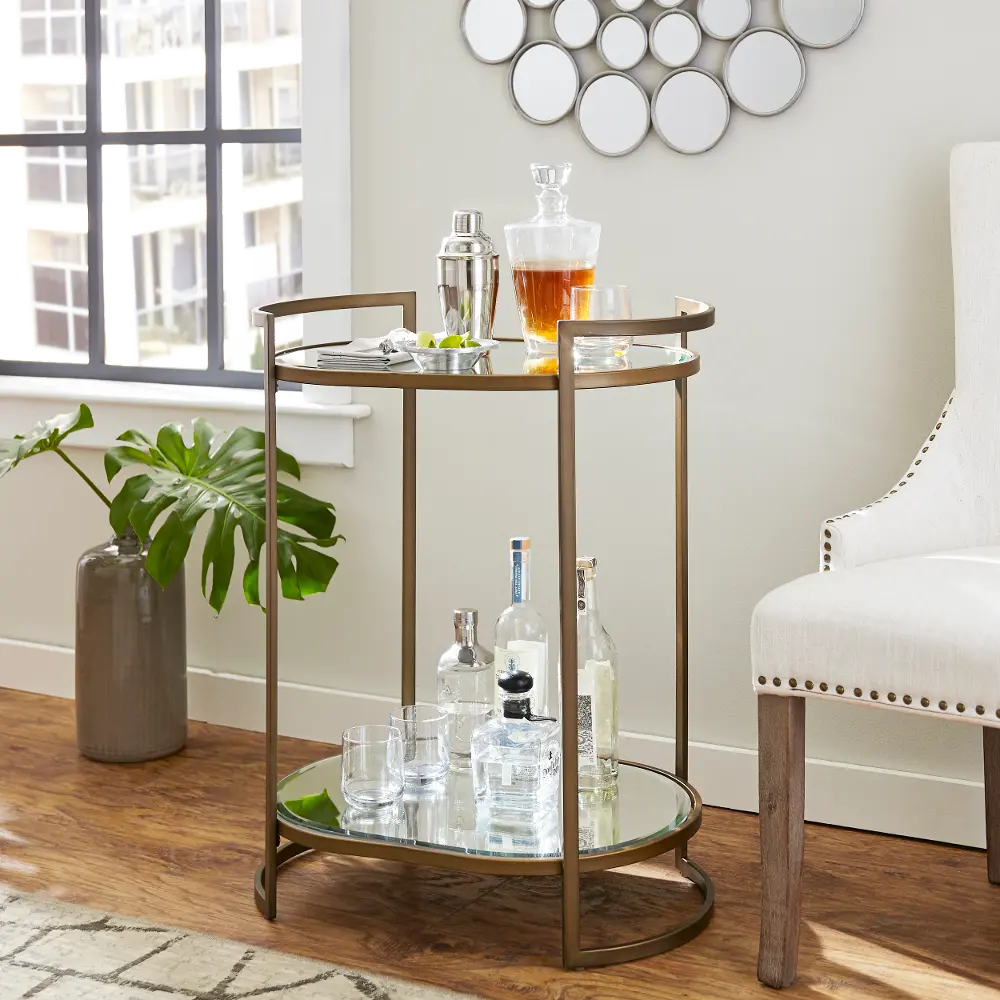 HZ2596 Gardner Small Space Gold Bar Table-2