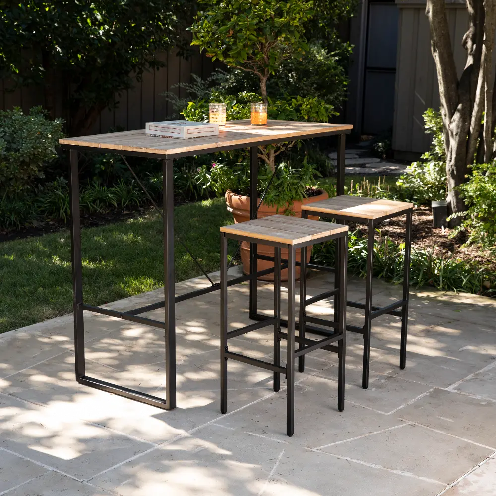 OD10830 Venallo 3pc Indoor/Outdoor Bar Table Set-1