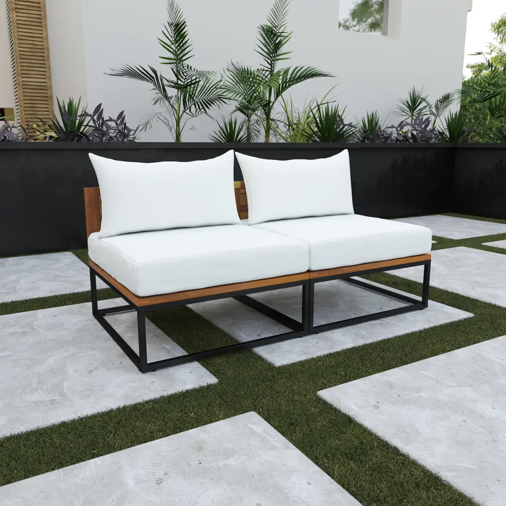 OD11721L Taradale Modular Outdoor Loveseat with Cushions-2