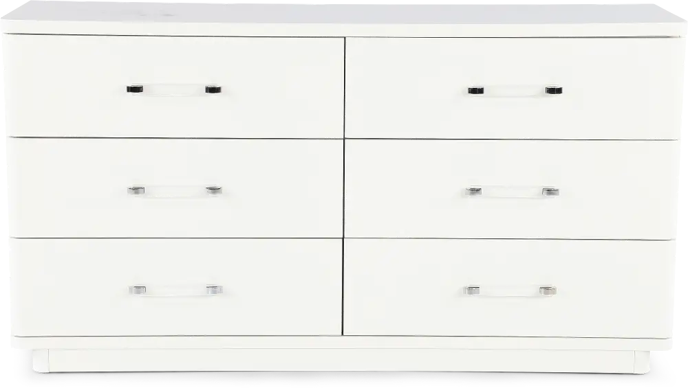 Miami White Dresser-1