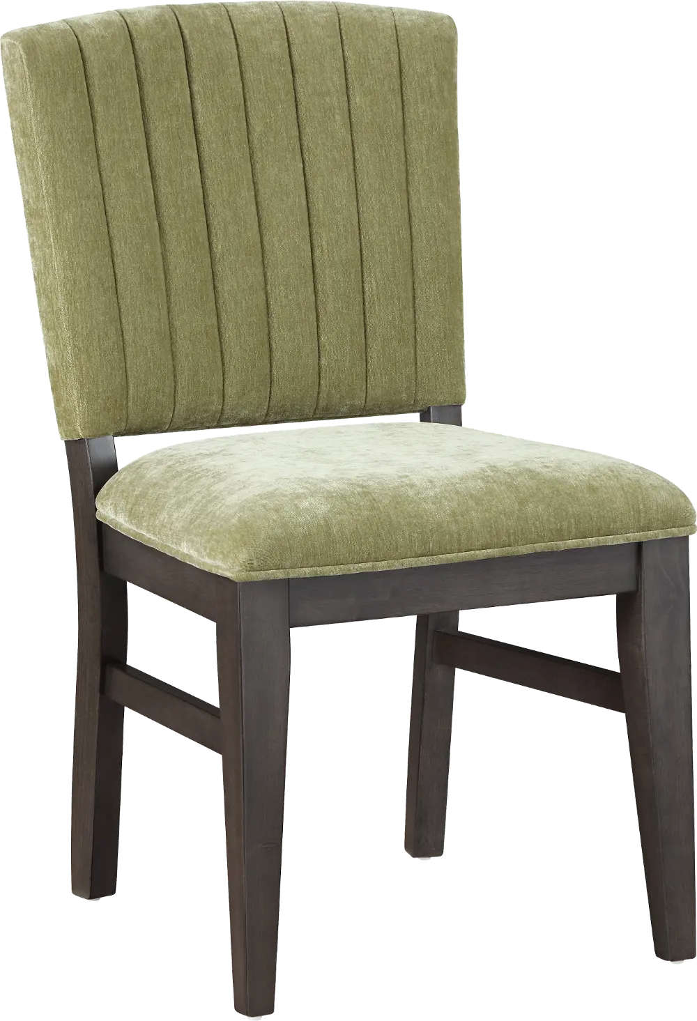 Macy Green Upholstered Side Chair-1